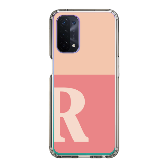 Slim Protection Case［ Original - initial two tone - R pink ］