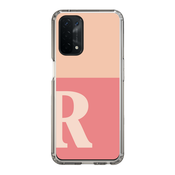 Slim Protection Case［ Original - initial two tone - R pink ］