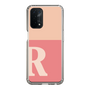 Slim Protection Case［ Original - initial two tone - R pink ］