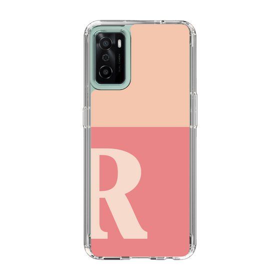Slim Protection Case［ Original - initial two tone - R pink ］
