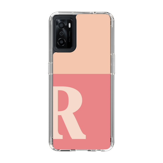 Slim Protection Case［ Original - initial two tone - R pink ］