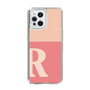 Slim Protection Case［ Original - initial two tone - R pink ］