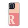 Slim Protection Case［ Original - initial two tone - R pink ］
