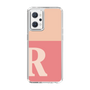 Slim Protection Case［ Original - initial two tone - R pink ］