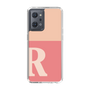 Slim Protection Case［ Original - initial two tone - R pink ］