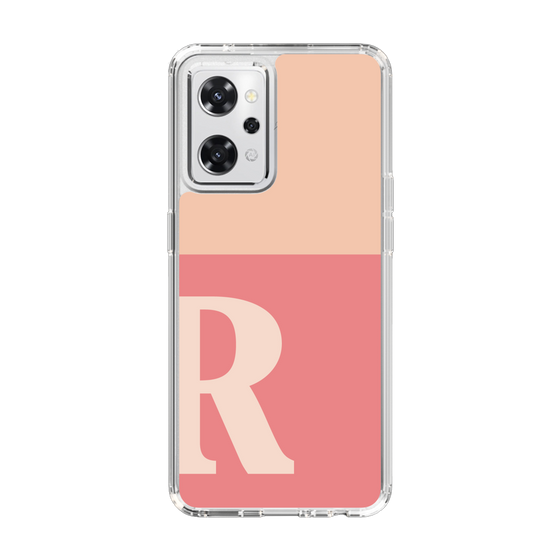 Slim Protection Case［ オリジナル - initial two tone - R pink ］