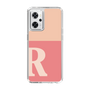 Slim Protection Case［ オリジナル - initial two tone - R pink ］