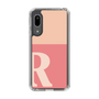 Slim Protection Case［ Original - initial two tone - R pink ］