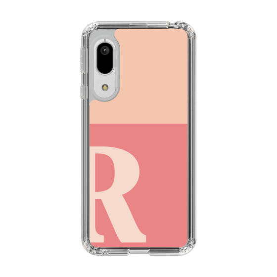 Slim Protection Case［ Original - initial two tone - R pink ］