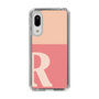 Slim Protection Case［ Original - initial two tone - R pink ］