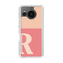 Slim Protection Case［ Original - initial two tone - R pink ］