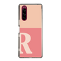 Slim Protection Case［ Original - initial two tone - R pink ］