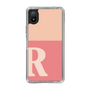 Slim Protection Case［ Original - initial two tone - R pink ］