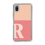 Slim Protection Case［ Original - initial two tone - R pink ］