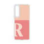 Slim Protection Case［ Original - initial two tone - R pink ］