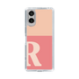 Slim Protection Case［ Original - initial two tone - R pink ］