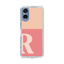 Slim Protection Case［ Original - initial two tone - R pink ］