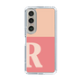 Slim Protection Case［ Original - initial two tone - R pink ］