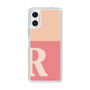 Slim Protection Case［ Original - initial two tone - R pink ］
