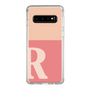 Slim Protection Case［ Original - initial two tone - R pink ］