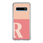 Slim Protection Case［ Original - initial two tone - R pink ］