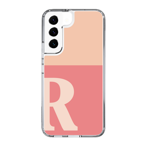 Slim Protection Case［ Original - initial two tone - R pink ］