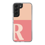 Slim Protection Case［ Original - initial two tone - R pink ］