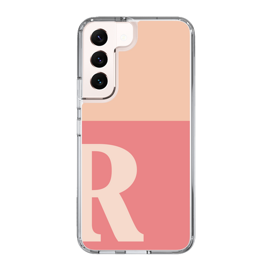Slim Protection Case［ Original - initial two tone - R pink ］