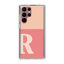 Slim Protection Case［ Original - initial two tone - R pink ］