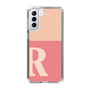 Slim Protection Case［ Original - initial two tone - R pink ］
