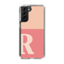 Slim Protection Case［ Original - initial two tone - R pink ］