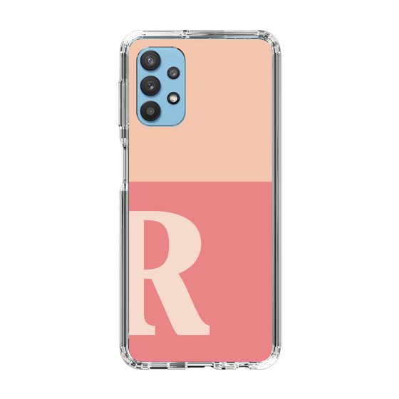 Slim Protection Case［ Original - initial two tone - R pink ］