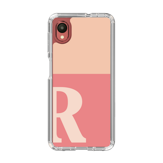 Slim Protection Case［ Original - initial two tone - R pink ］