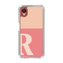 Slim Protection Case［ Original - initial two tone - R pink ］