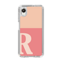 Slim Protection Case［ Original - initial two tone - R pink ］