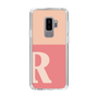 Slim Protection Case［ Original - initial two tone - R pink ］
