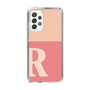 Slim Protection Case［ Original - initial two tone - R pink ］