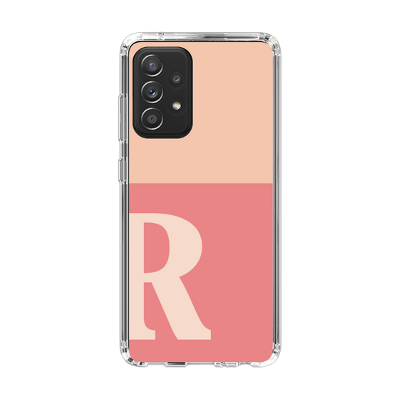 Slim Protection Case［ Original - initial two tone - R pink ］