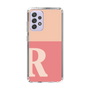 Slim Protection Case［ Original - initial two tone - R pink ］