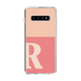 Slim Protection Case［ Original - initial two tone - R pink ］