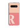 Slim Protection Case［ Original - initial two tone - R pink ］