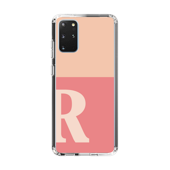 Slim Protection Case［ Original - initial two tone - R pink ］