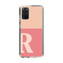 Slim Protection Case［ Original - initial two tone - R pink ］