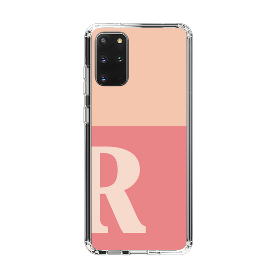 Slim Protection Case［ Original - initial two tone - R pink ］