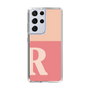 Slim Protection Case［ Original - initial two tone - R pink ］