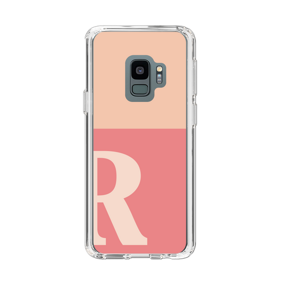 Slim Protection Case［ Original - initial two tone - R pink ］