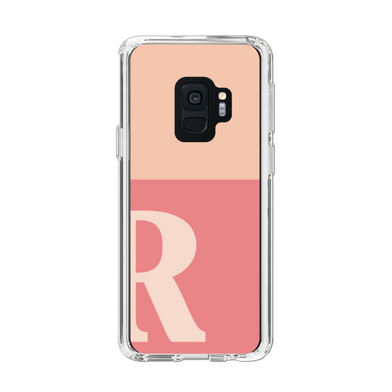 Slim Protection Case［ Original - initial two tone - R pink ］