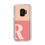 Slim Protection Case［ Original - initial two tone - R pink ］