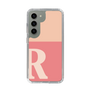 Slim Protection Case［ Original - initial two tone - R pink ］