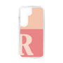 Slim Protection Case［ Original - initial two tone - R pink ］